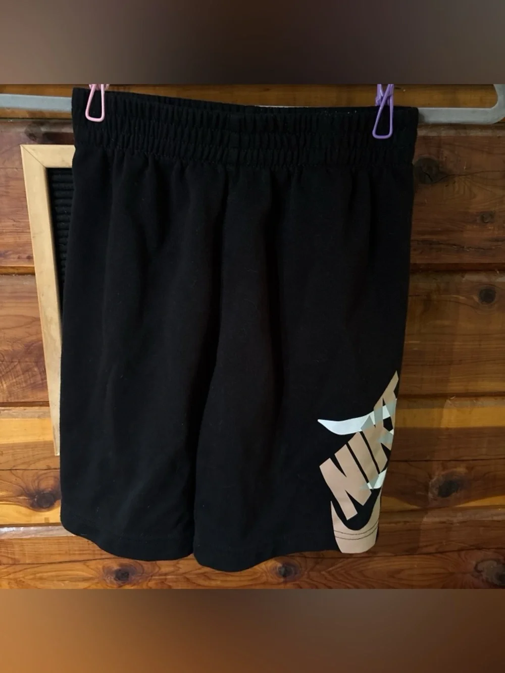 Nike Boy’s Brown Crewneck Tee with Matching Shorts - Picture 4 of 5